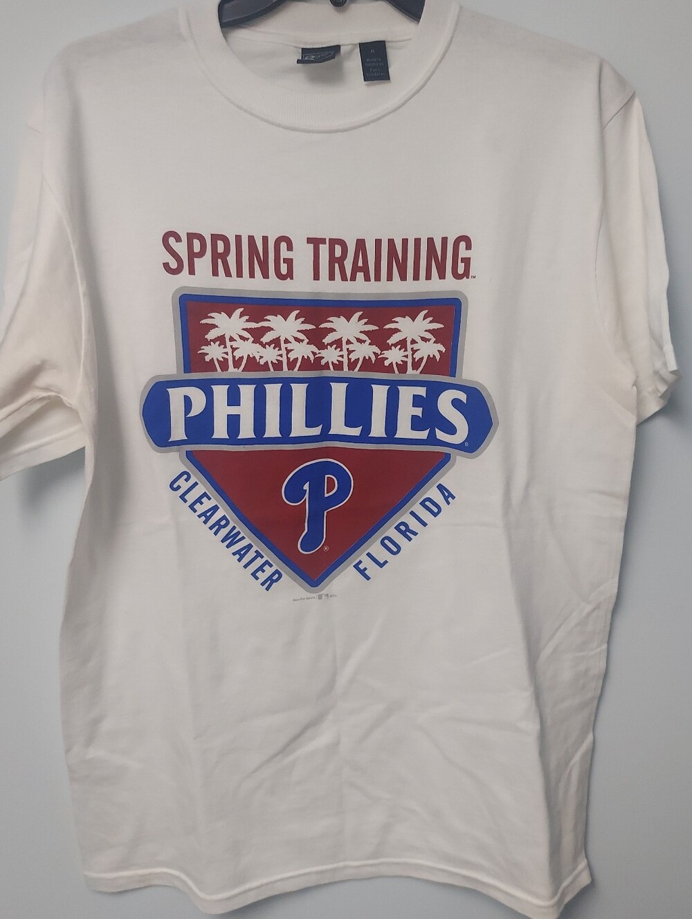 Philadelphia Phillies Clearwater Florida Spring Training Shirt Mens White Size M